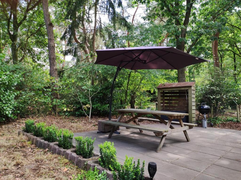 Prachtig Chalet In De Bossen Nunspeet Ngoại thất bức ảnh